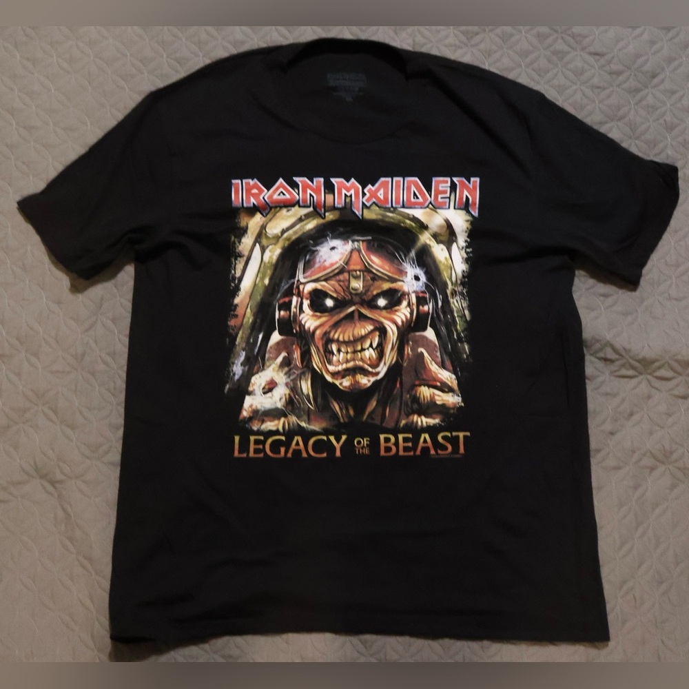 Iron Maiden Legacy of the Beast Black T-Shirt